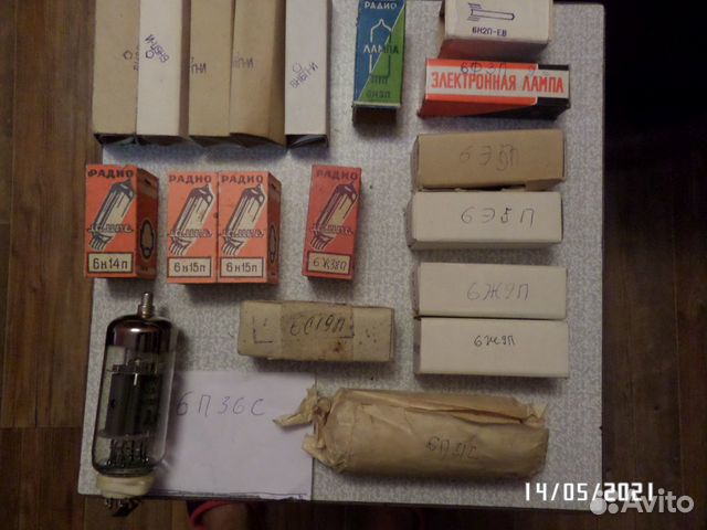 Радиолампы разные