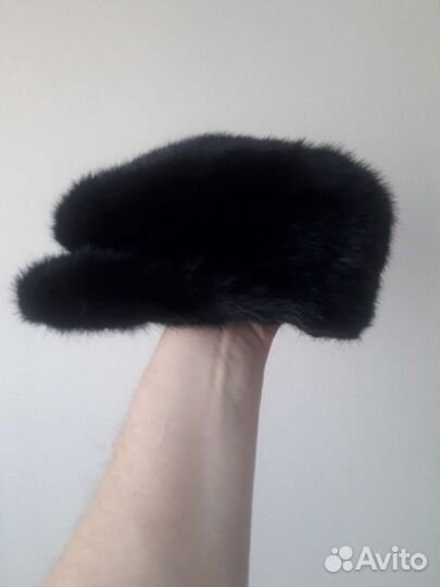 Норковая мужская кепка