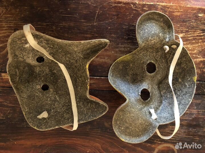 Маски детские карнавальные новогодние СССР винтаж