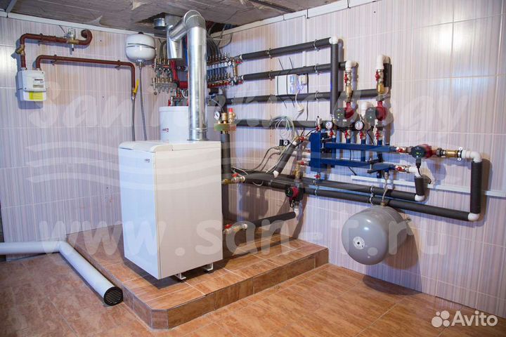 Ремонт газовых котлов колонок промывка теплообменн