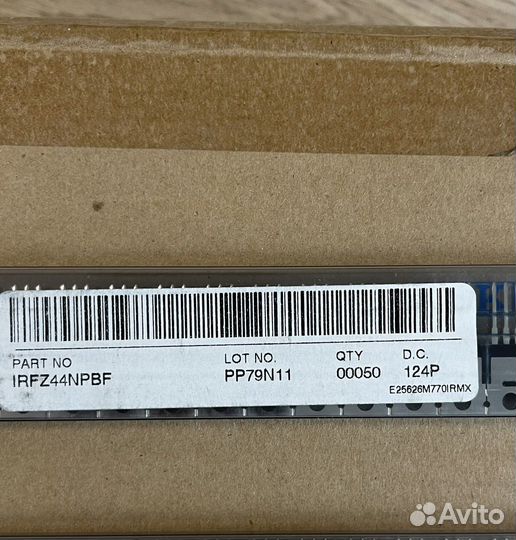 Транзистор 100 шт irfz44