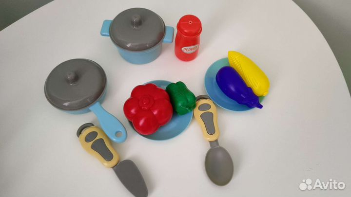 Детская посуда в сумочке