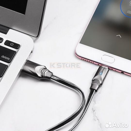 Кабель USB borofone BU12, USB - microusb