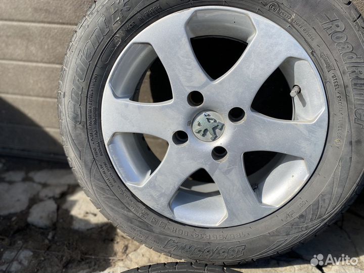 Колеса летние Peugeot 206