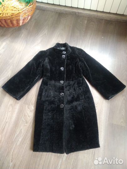 Шуба пальто из астрагана 46,48