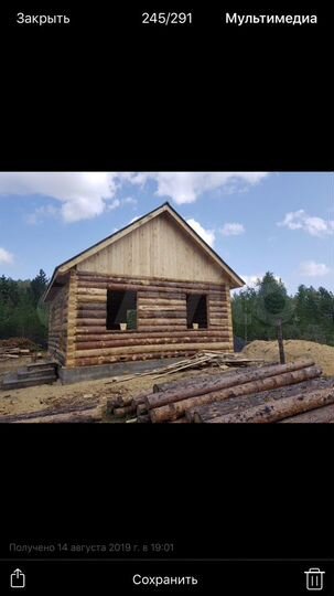 Дом 56 м² на участке 8 сот.