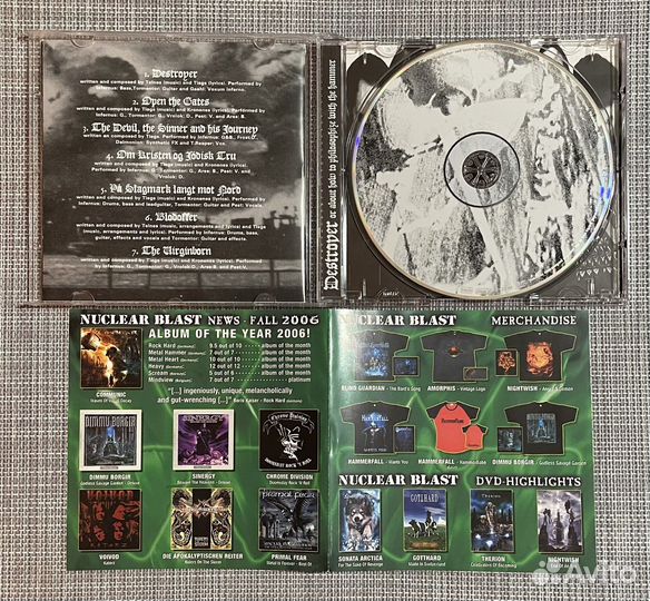 Gorgoroth - Destroyer or about CD Germany