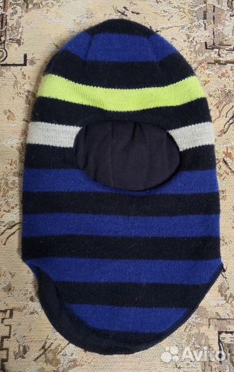 Шапка шлем для мальчика 49-52