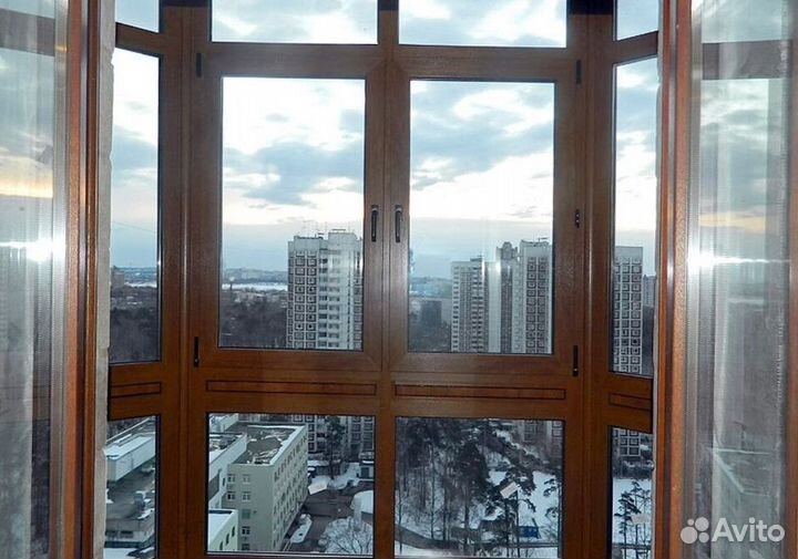 Остекление балконов и лоджий под ключ S6041