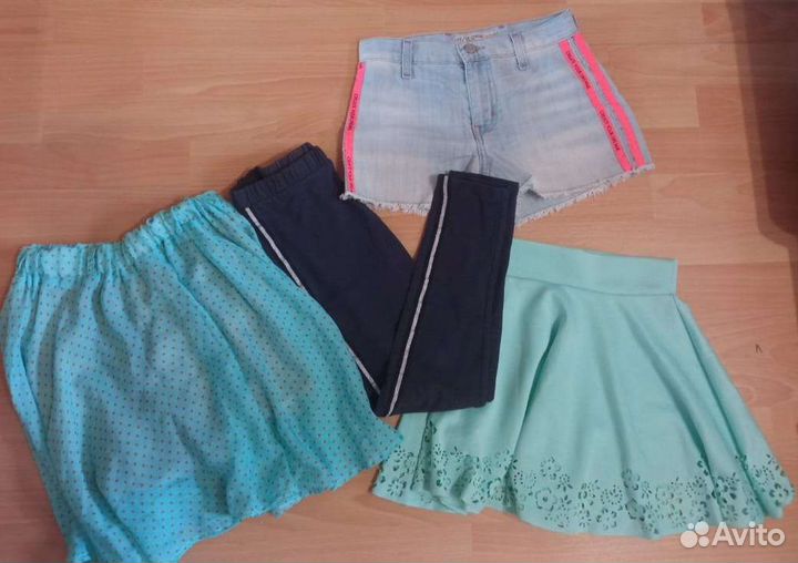 Одежда для девочки пакетом 140