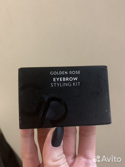 Тени для бровей golden rose новые