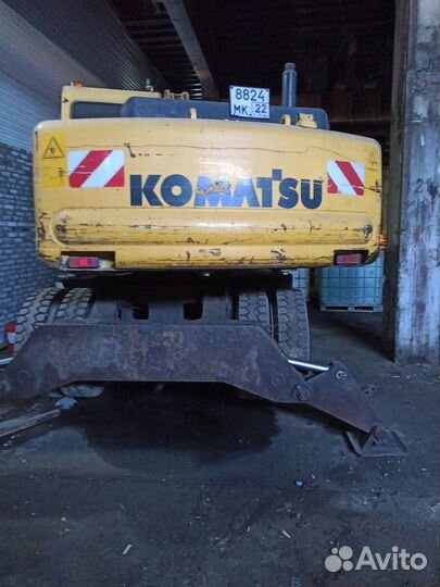Колёсный экскаватор Komatsu PW170ES-6, 2003