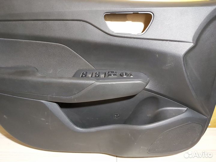 Обшивка двери передней левой Hyundai Solaris 2