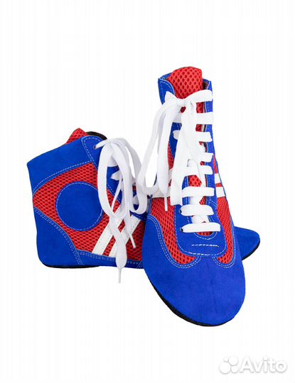 Борцовки Rosspin, синие