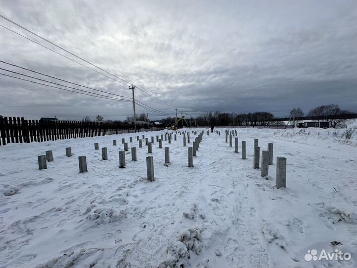 Фундамент жб сваи