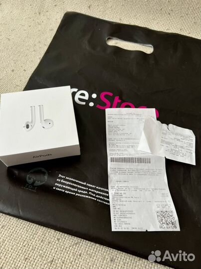 Наушники Apple AirPods новые