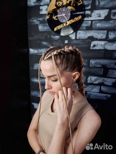 Плетение афрокосичек