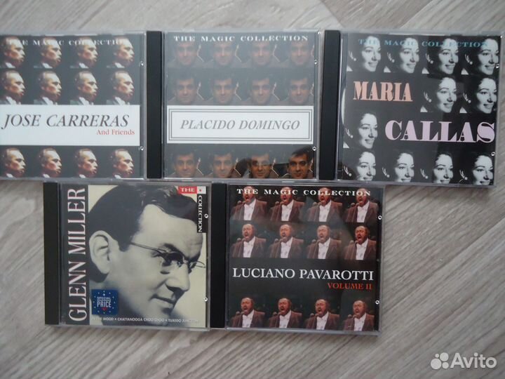 Фирменные CD(Pavarotti, Domingo, Callas