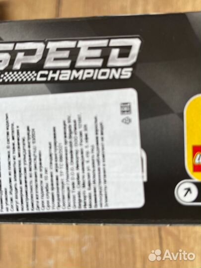 Lego speed champions 76906 новый