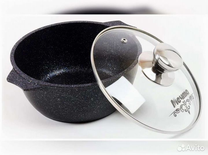 Кастрюля 1л Гранит star