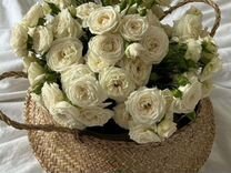Букет цветов кустовые пион. Розы, цветы доставка
