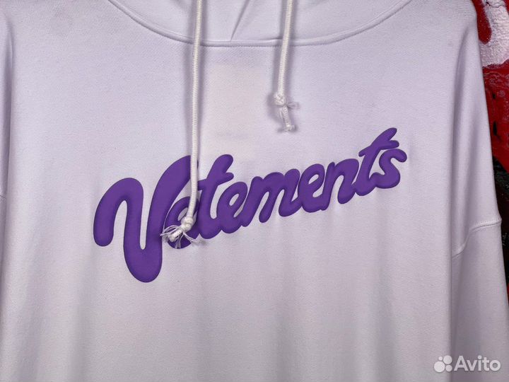 Худи Vetements Белое