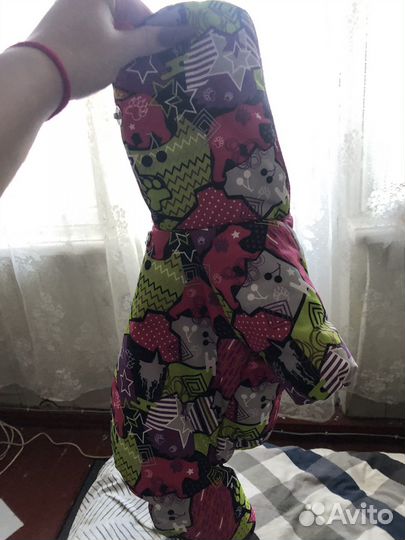 Комбинезон для маленькой собаки зима