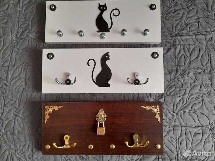 Вешалка, ключница настенная