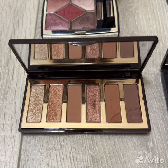 Палетки теней dior, fenty beauty, romanova, CT
