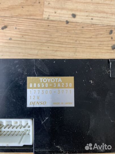 Lexus gs300 блок управления кондиционера