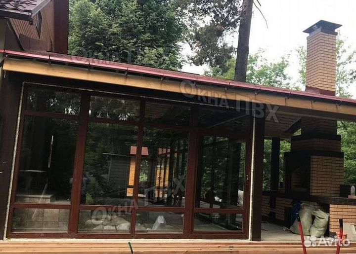 Остекление окон пвх