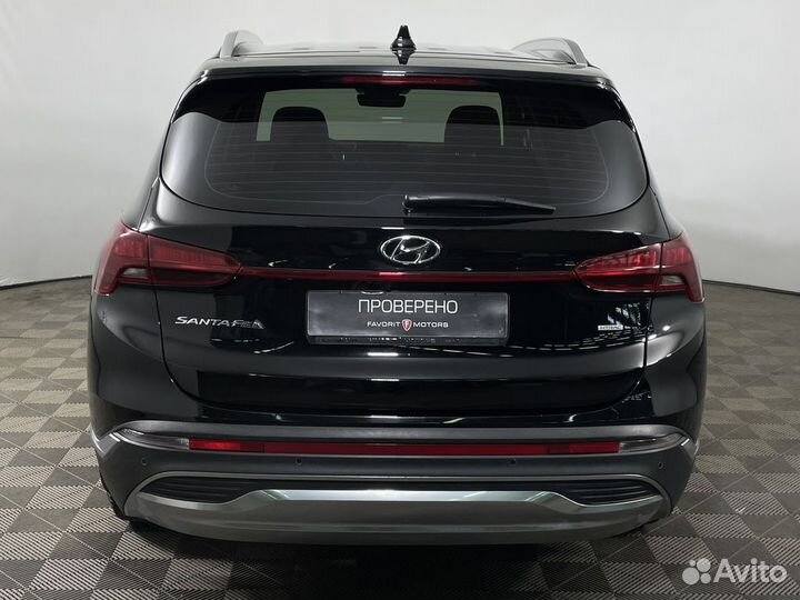 Hyundai Santa Fe 2.5 AT, 2021, 56 191 км