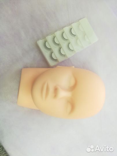 Манекен для наращивания ресниц