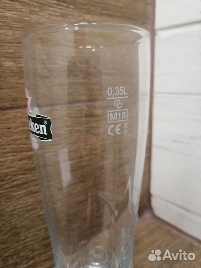 Бокалы Heinieken 350 ml