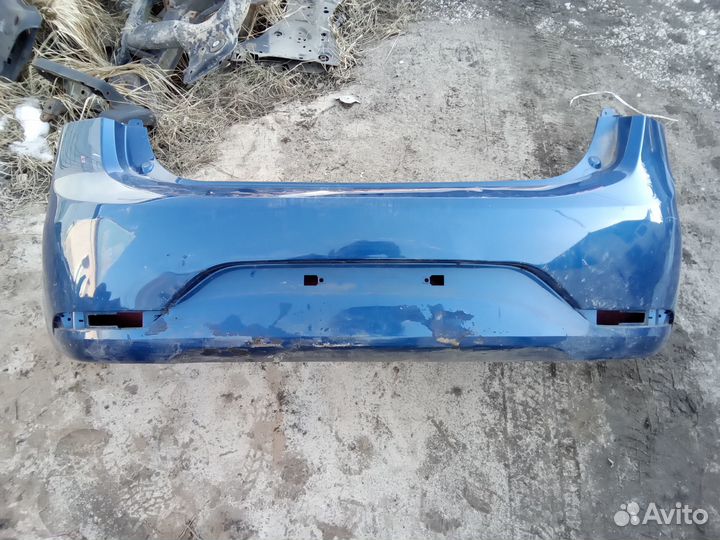 Бампер задний Kia Rio 2011 - 2015