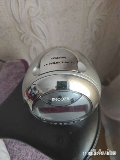 Радио часы будильник