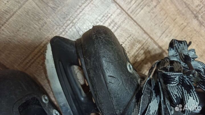 Коньки хоккейные leader