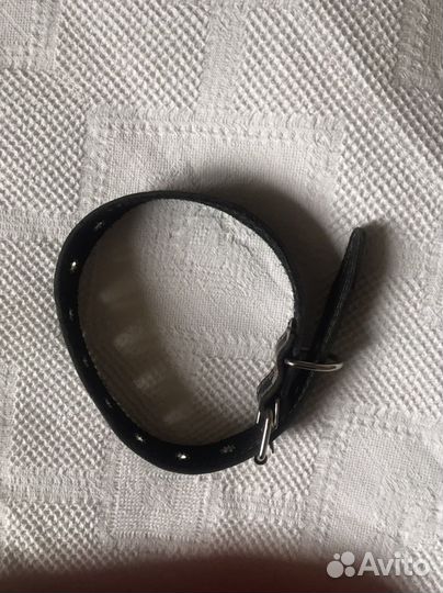 Новый Ошейник для собак кожаный