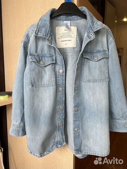 Детская джинсовая рубашка H&M