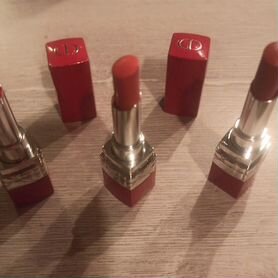 Набор помад dior ultra rouge 777, 555, 436