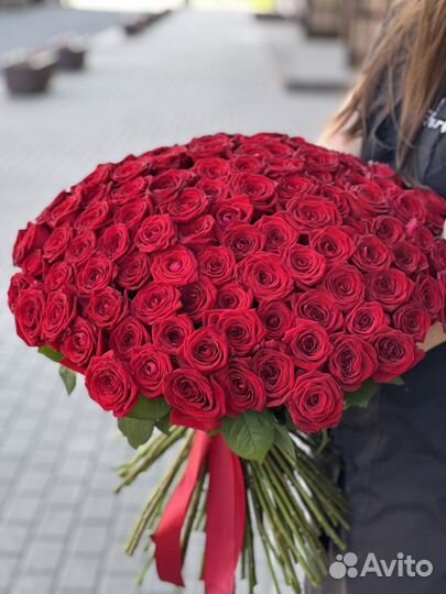 Букеты из 101 розы