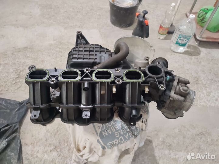 Впускной коллектор ford focus 2 1.8 2.0 в сборе