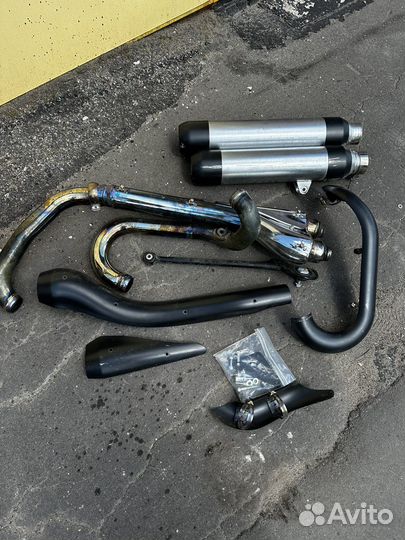 Выхлопная система Harley-Davidson V-Rod