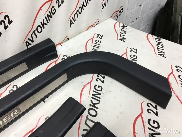 Накладка на порог (комплект) Toyota Harrier MCU35