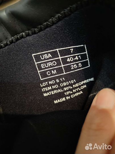 Боты неопреновые для дайвинга Tusa Imprex 5 мм