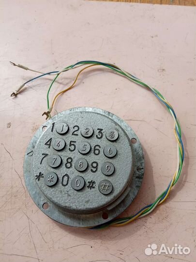 Номеронабиратель для таксофона антивандальный