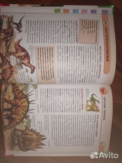 Детская книга про динозавров