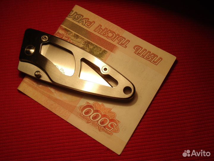 Зажим Коллекционный Япония складной Редкий Ванадий