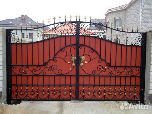Кованые ворота