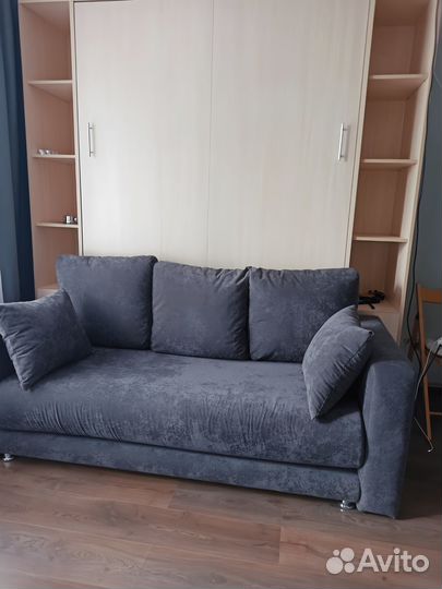 Шкаф кровать трансформер с диваном